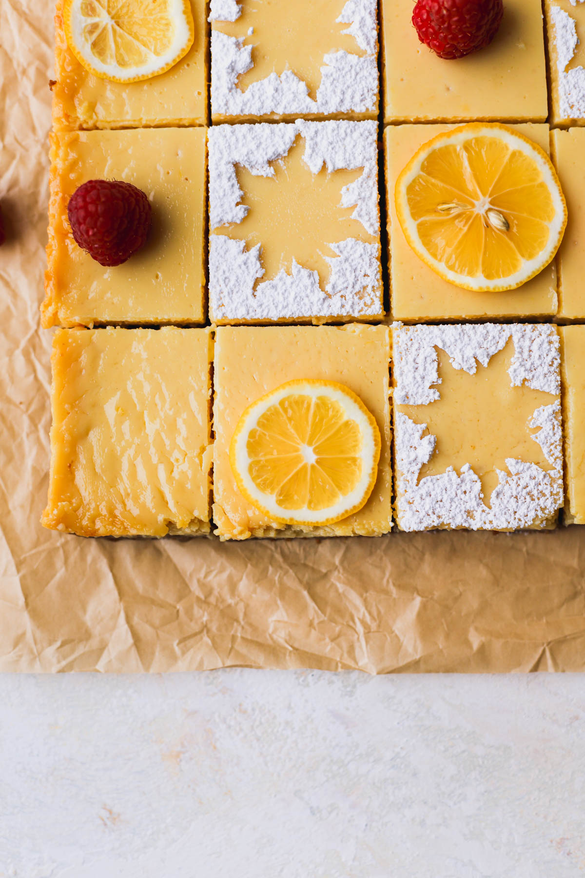 These lemon bars with graham cracker crust are made with sweet Meyer lemons and a brown butter crust.