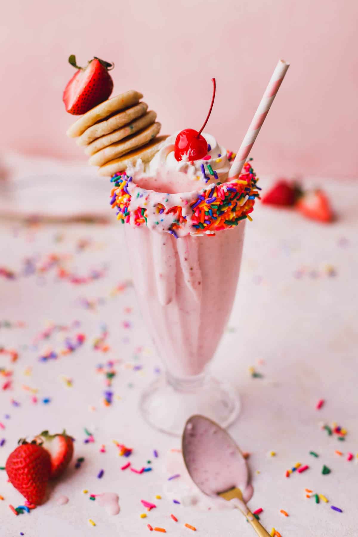 Disney inspired Ralph Breaks The Internet milkshake.