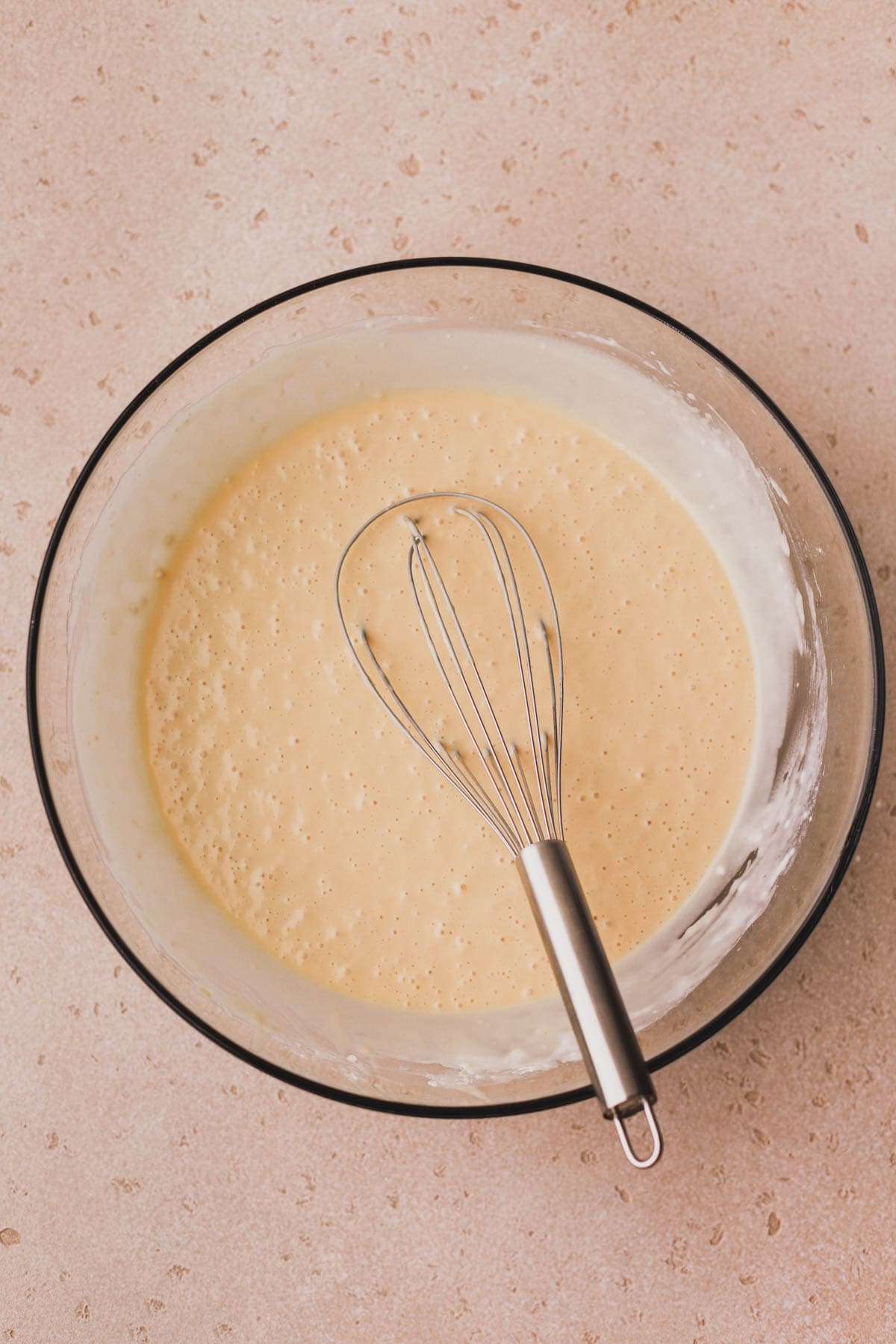 Cookie butter pancake batter.
