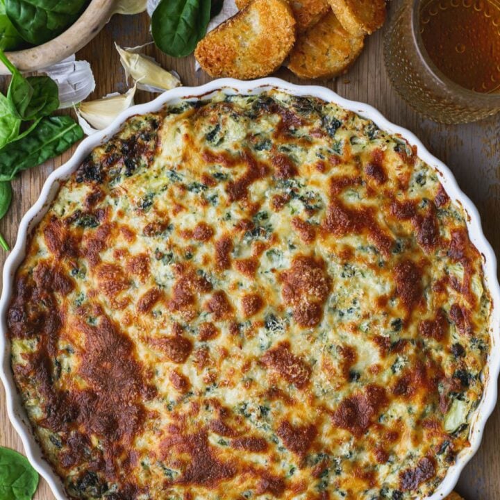 Hot Crab Spinach Artichoke Dip The Epicurean Mouse