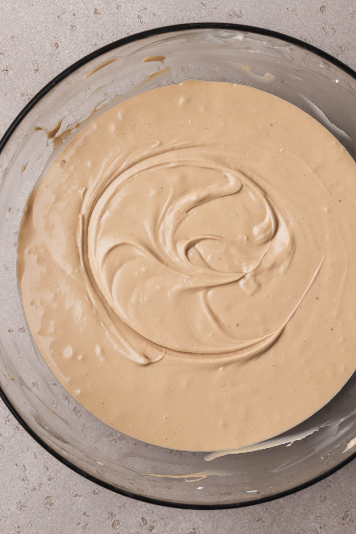 Cookie butter cheesecake filling.