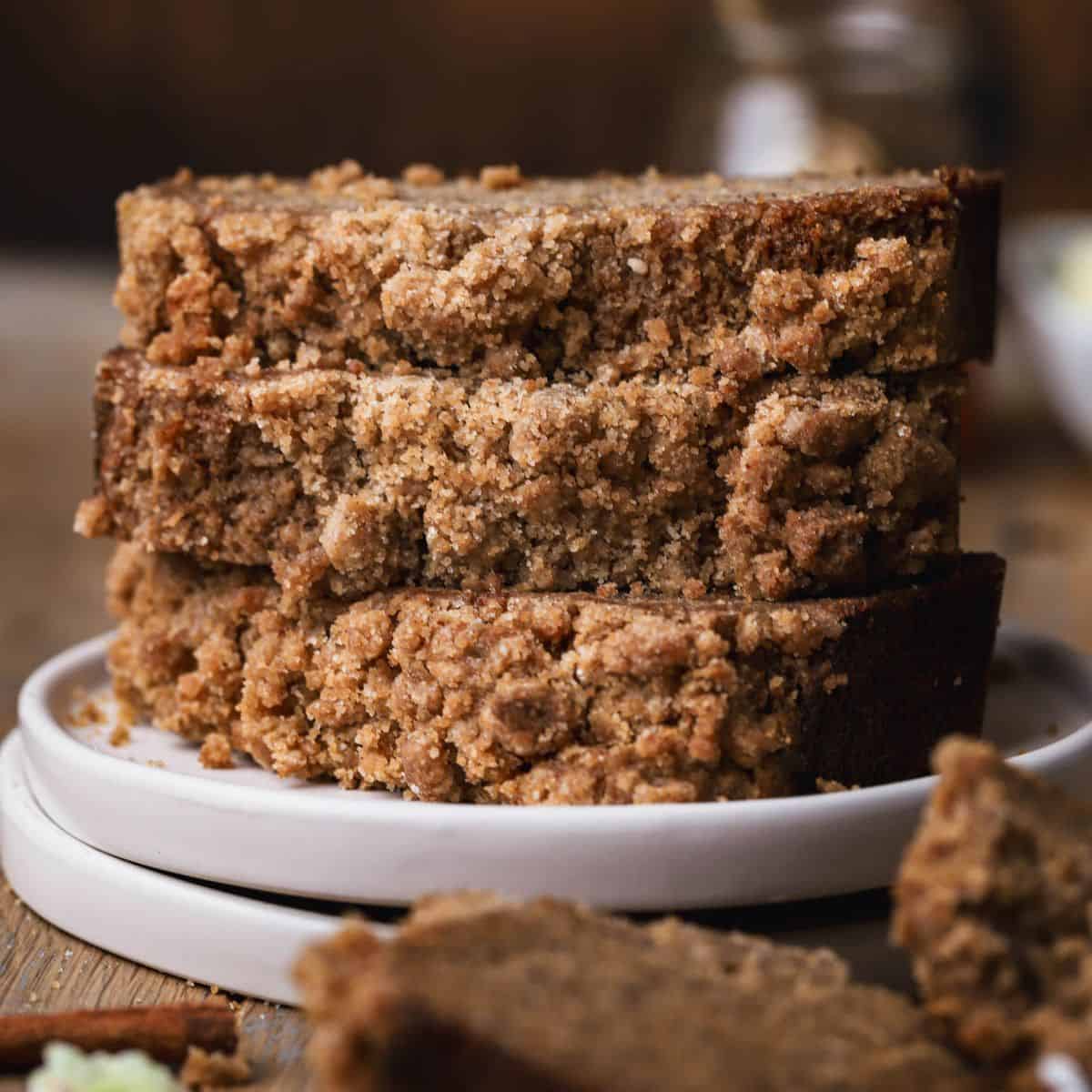 Cinnamon Crunch Banana Bread