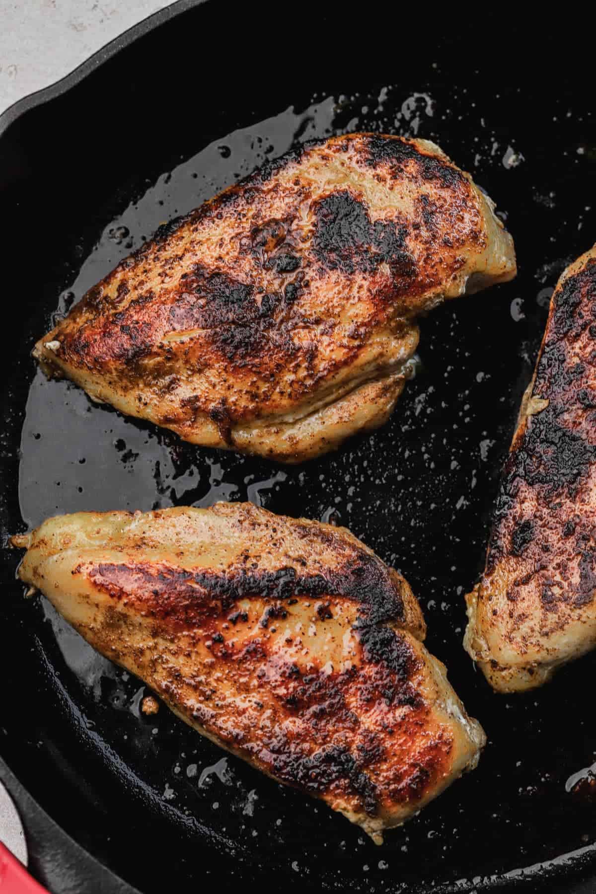 Seared chicken breast 
