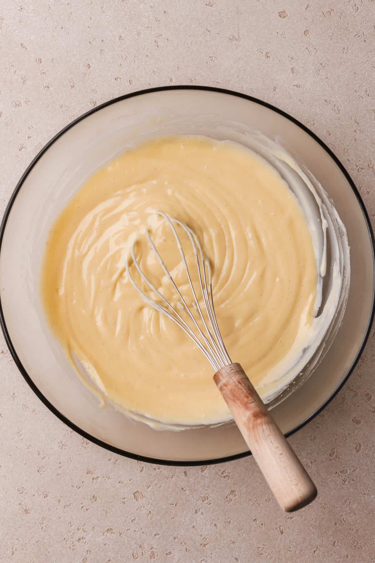 Vanilla custard. 