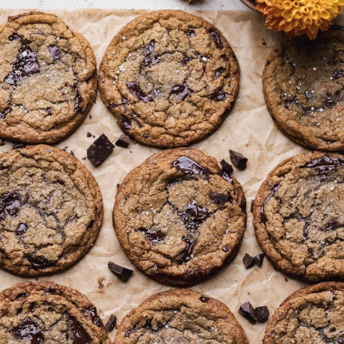 Cinnamon Chocolate Chip Cookies - The Epicurean Mouse