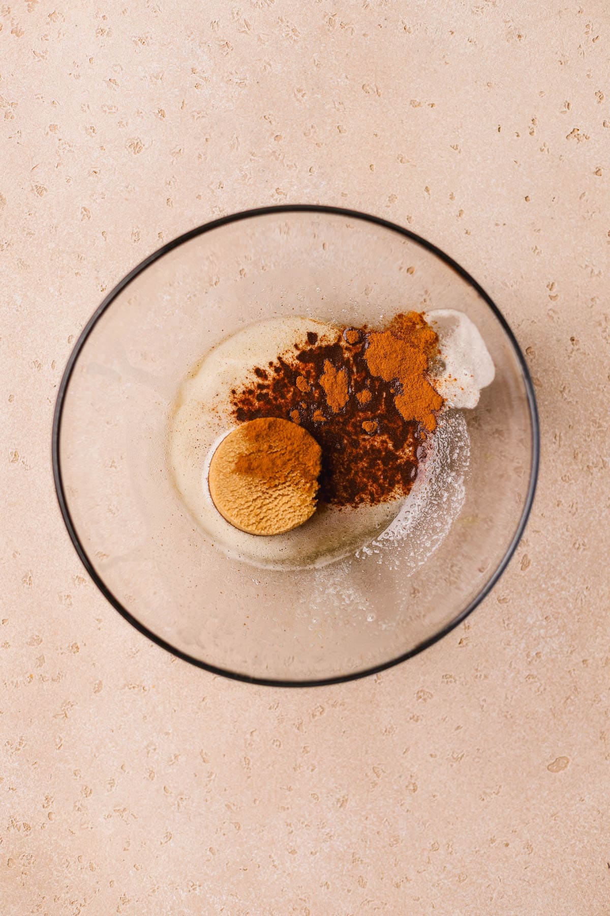 Browned butter, light brown sugar, and cinnamon.