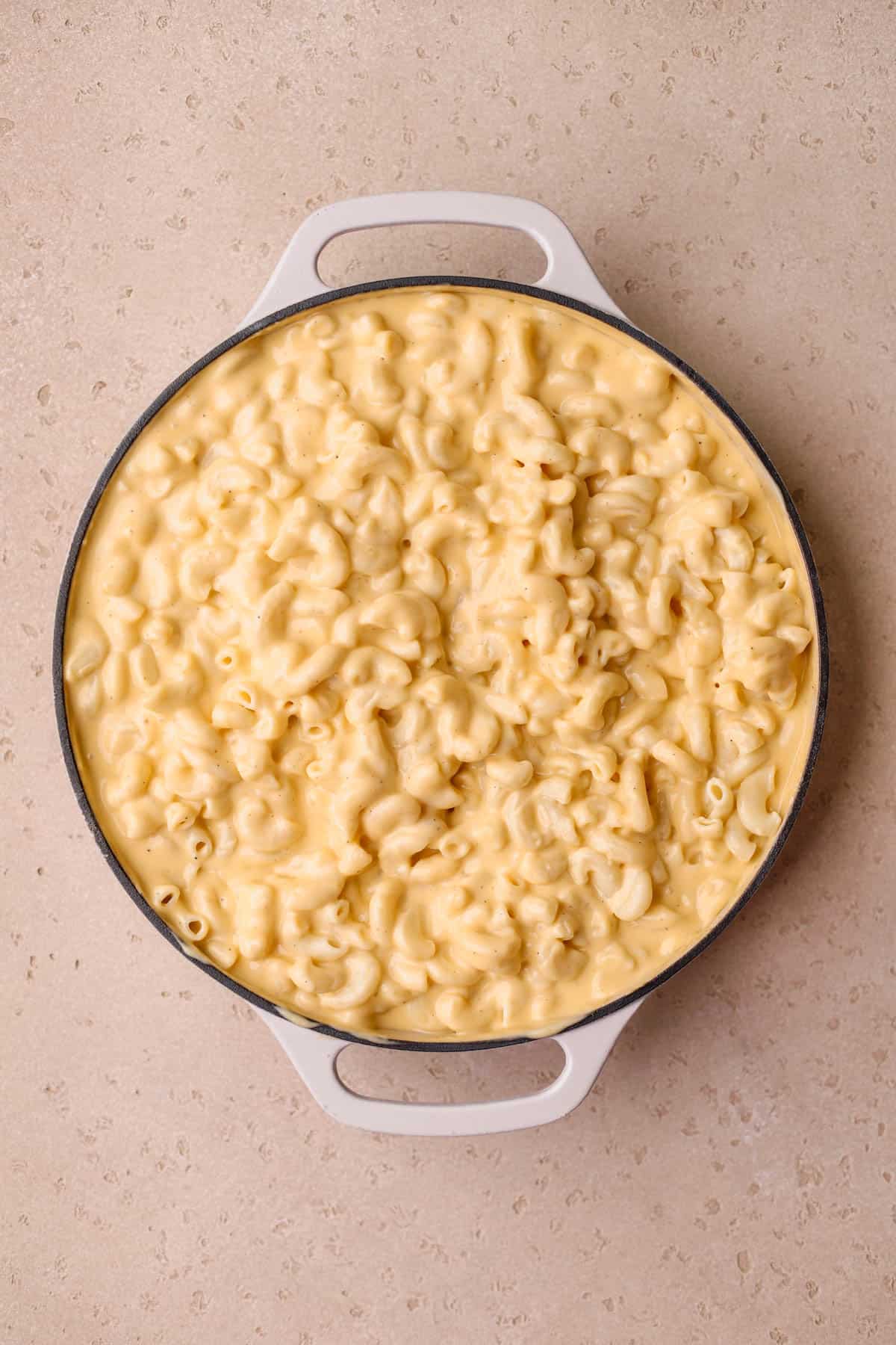 Cheddar mac and cheese. 
