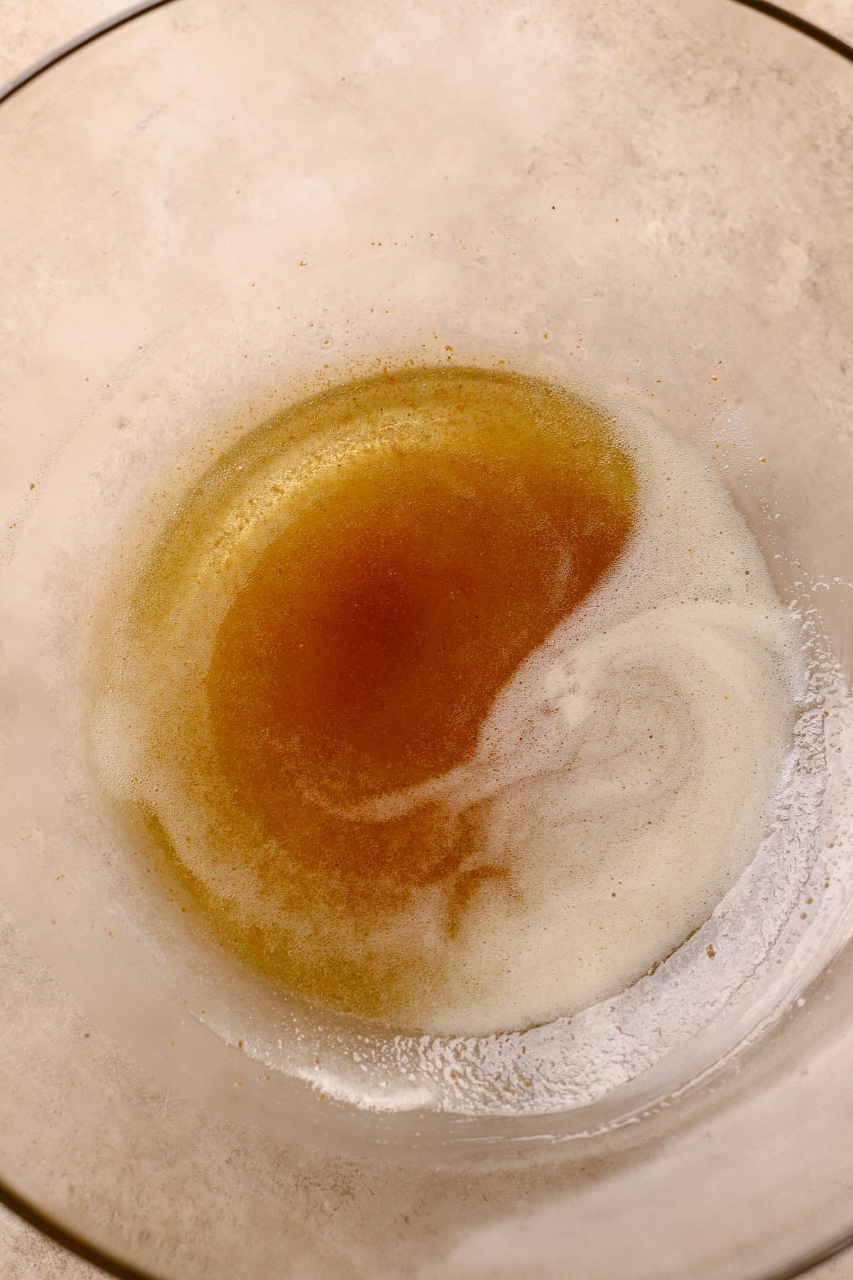 Brown butter in large bowl.